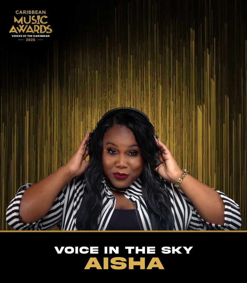 Aisha Manrique – Trinidad & Tobago voice talent at BET Caribbean Music Awards 2025